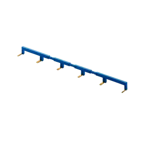 PETTINE 6 POLI PER TIPI 22.34 BLU - FINDER 02226