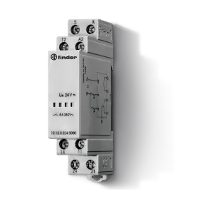 REL? DI CHIAMATA/RESET DIN 17.5MM 1CO+1NO - FINDER 131200240000