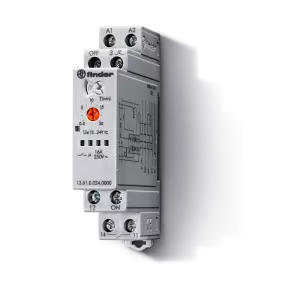 REL? ELETTRON.MULTIFUNZIONE CENTRAL OFF/ON - FINDER 136100240000