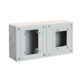 BOX DA PARETE X 2M IP66+3M IP55 S45 - AVE BP155-66