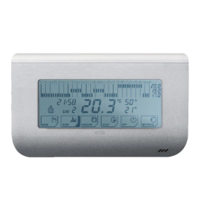 CRONOTERMOSTATO TOUCH PARETE ALLUM. - AVE CRONOTC3B