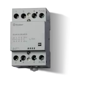 CONTATTORE 40A 4 CONTATTI 52MM - FINDER 224400244610