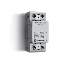 SPD CLASSE 1 UNIPOLARE 1P N-PE 100KA - FINDER 7P0912550100