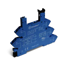 ZOCCOLO CON MORSETTI A MOLLA 1P S.34 - FINDER 93517024
