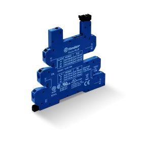 ZOCCOLO CON MORSETTI  PUSH-IN 1P S.34 - FINDER 93663230
