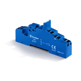 ZOCCOLO MORSETTI PUSH-IN 1P S.46 - FINDER 97P1SMA