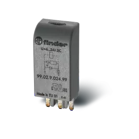 MOD. INDICATORE LED+VARISTORE  6/24V AC/DC - FINDER 9902002498
