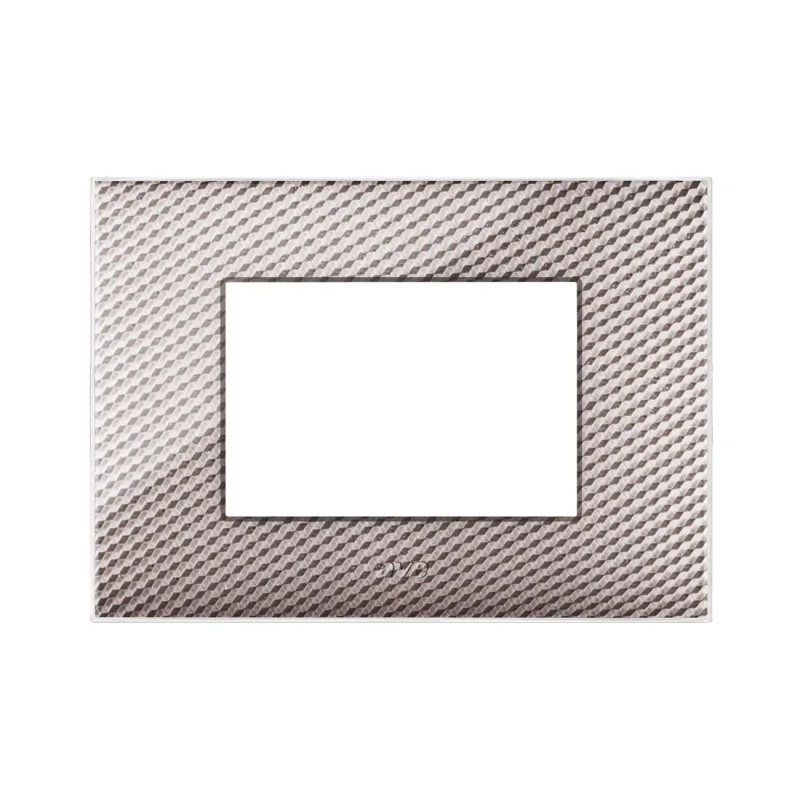 PLACCA YOUNG44 CARBON CHIARO 3D  3M - AVE 44PJ03CBC/3D