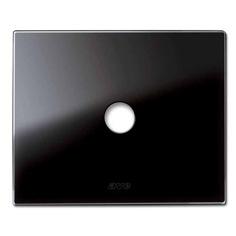 PLACCA NEW STYLE VETRO NERO AS.1COM - AVE 44PVN01NAL