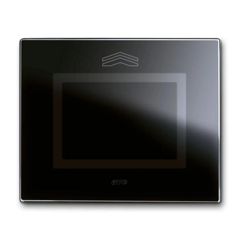 PLACCA TOUCH SCIVOLO NERA NEUTRA 3M - AVE 44PVTCN3NAL