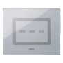 PLACCA VERATOUCH GRIGIO ARGEN. 3COM - AVE 44PVTC3GO