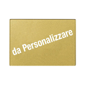 PLACCA VERATOUCH PERSON. ORO     4M - AVE 44PVTC4GOLD/XX