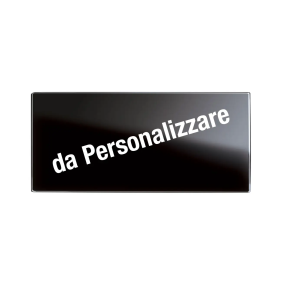 PLACCA VERATOUCH PERSON. NERO AS.7M - AVE 44PVTC7NAL/XX