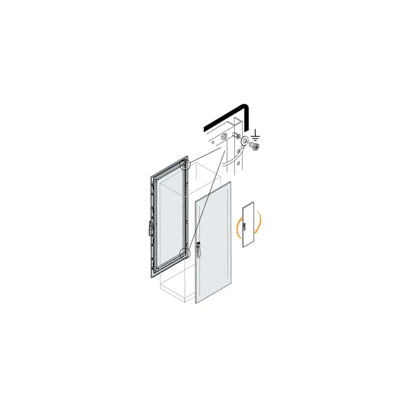 PORTA CIECA+BATTUTA 1400X1000 HXL - ABB ED1410SK