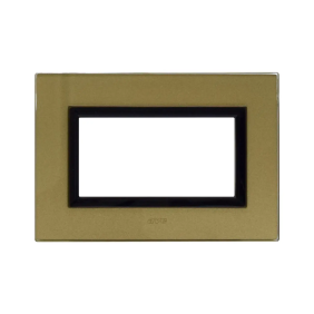 PLACCA VERA44 VETRO ORO          4M - AVE 44PV4GOLD