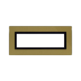 PLACCA VERA44 VETRO ORO          7M - AVE 44PV7GOLD