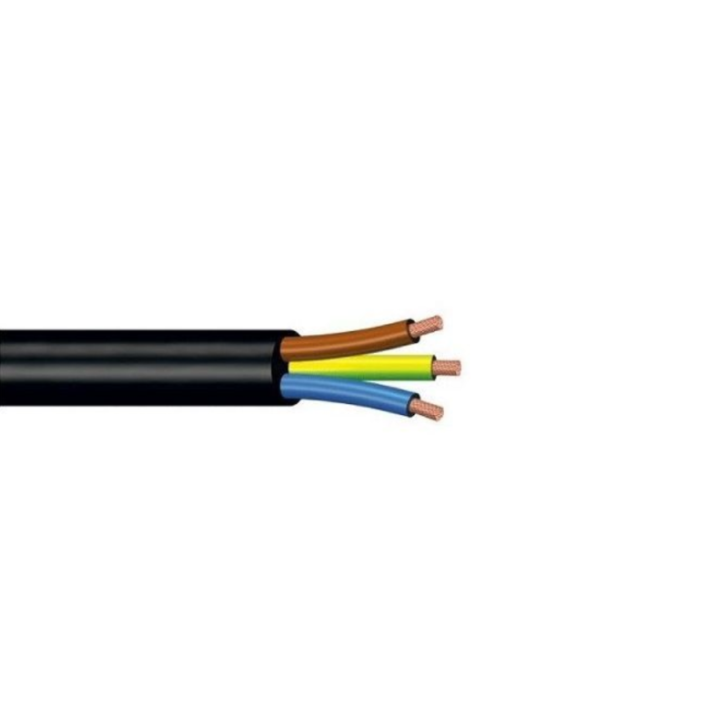 CAVO H05VVF 2X1 NERO MAT - Cavi H05VVF2X1NEM