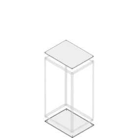 TETTO-FONDO CIECO IP30-IP40 L=1250MM P=300M - ABB PTBB1230