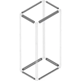 N.4 TRAVERSE LAMIERA ZINCATA L=600MM - ABB PCFM0600