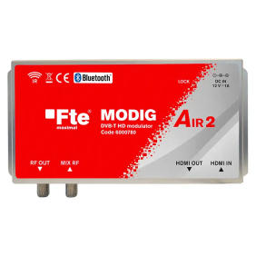 MODIGAIR Modulatore DVB-T HD Bluetooth - Fte Maximal Italia Srl MODIGAIR