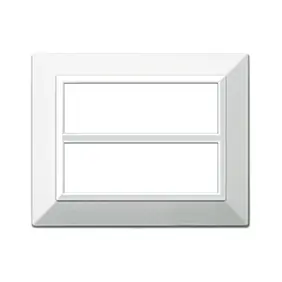 PLACCA ZAMA44 BIANCO RAL9010   6+6M - AVE 44P912B