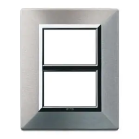 PLACCA ZAMA44 ALLUMINIO NATUR. 3+3M - AVE 44P933ALS