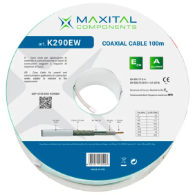 CAVO COASSIALE 6.8MM PVC ECA - Fte Maximal Italia Srl K290EW