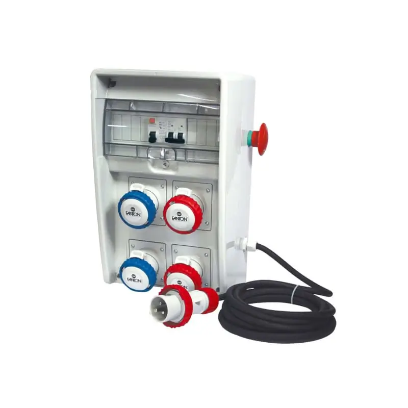 Quadro U250 ASC IP65 2+1+1CEE/2p/cavo/em - Fanton Spa 74232