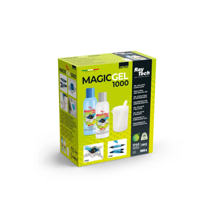 MAGIC GEL 1000 -  2 BOTTIGLIE DA 500 ML - RAYTECH MAGIC-GEL