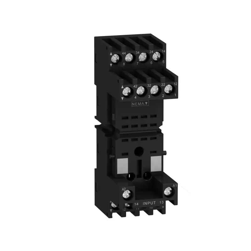 Base contatti misti 4NC/NO connettore - SCHNEIDER RXZE2M114M