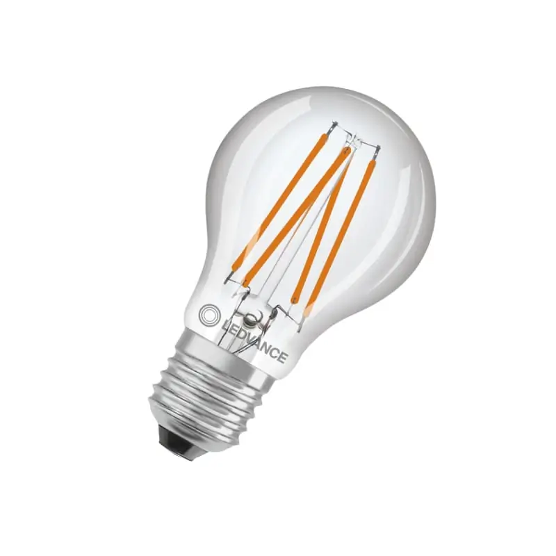 LED CLA60DS 7.3W 827 FILCL E27 S   LEDV - LEDVANCE SPA SCA60SENS827C1