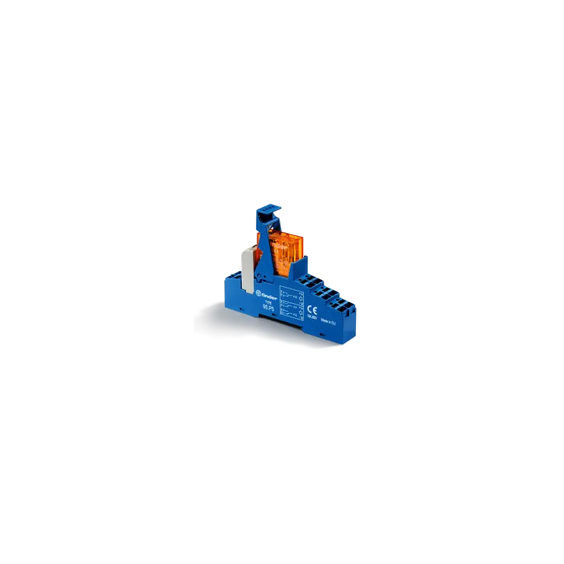 INTERFACCIA MOD.A REL? 2 CONTATTI PUSH-IN - FINDER 48P581100060SMA