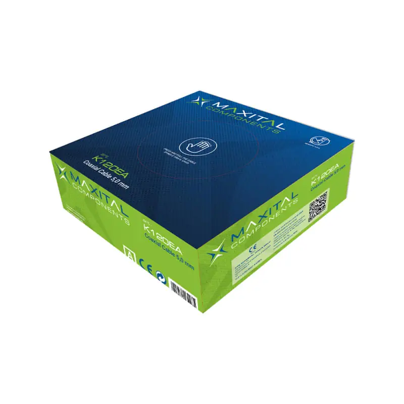 K120EA Cavo coax 5mm PVC Eca 100mt - Fte Maximal Italia Srl K120EA