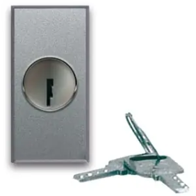 INTERRUTT. CHIAVE 2P 10AX  ALLUM 1M - AVE 443071