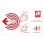 CARD MIFARE DI TIPO MASTER - AVE 44339CHM-M
