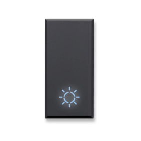 TASTO SIMBOLO LAMPADA ILLU.TEKLA 1M - AVE 445TLP