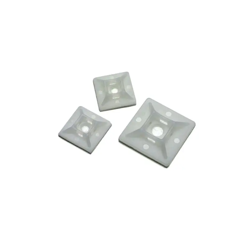 BASETTA in PA6.6 BIDIREZ.AUTOADES.13x13mm. - CEMBRE AB13