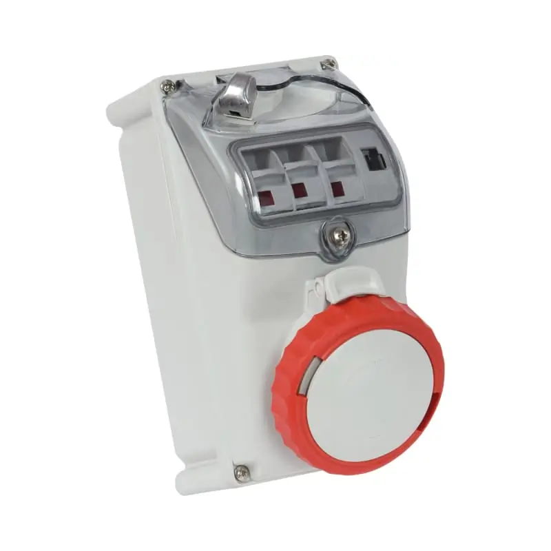 Pr.par.int.3P+N+T 32A 400V 6h IP67 fusib - Fanton Spa 73375