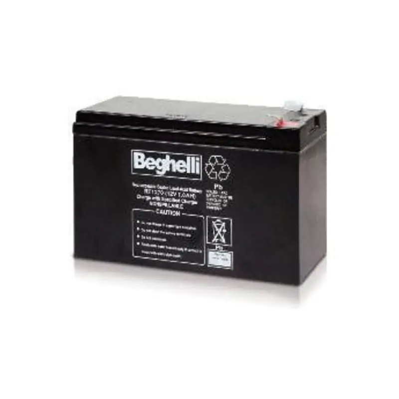 PB 12V 12AH - BEGHELLI 8806
