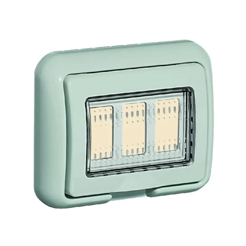 idrobox matix - coperchio IP55 3P grigio - BTicino 25603