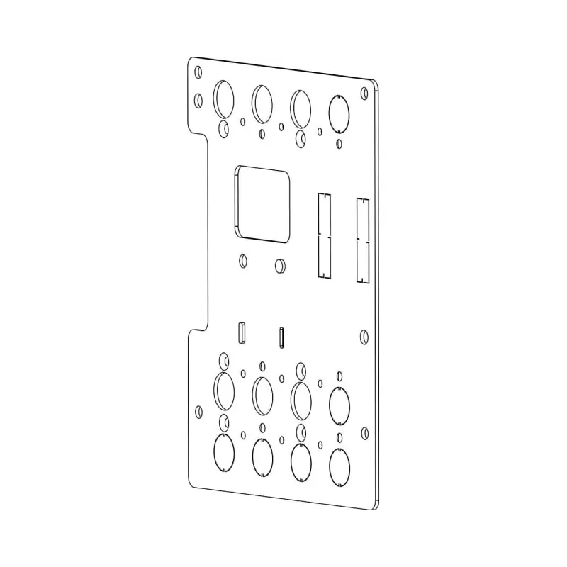 mas - supporto ME250 per interblocco fisso - BTicino 9250SFB