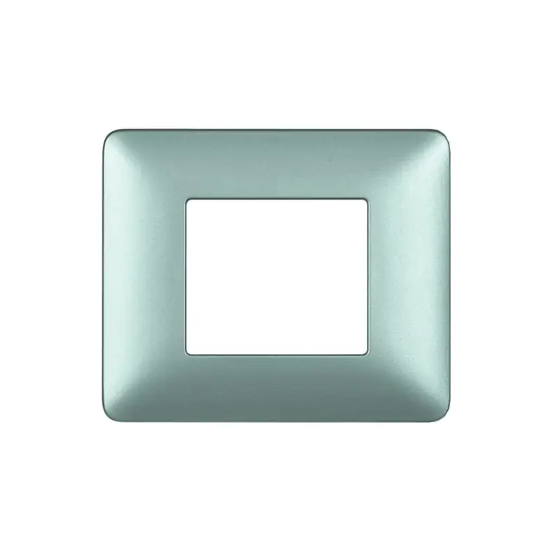 matix - placca 2p silver - BTicino AM4802MSL