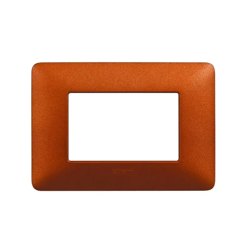 matix - placca 3p rosso terra - BTicino AM4803TRT