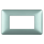 matix - placca 4p silver - BTicino AM4804MSL