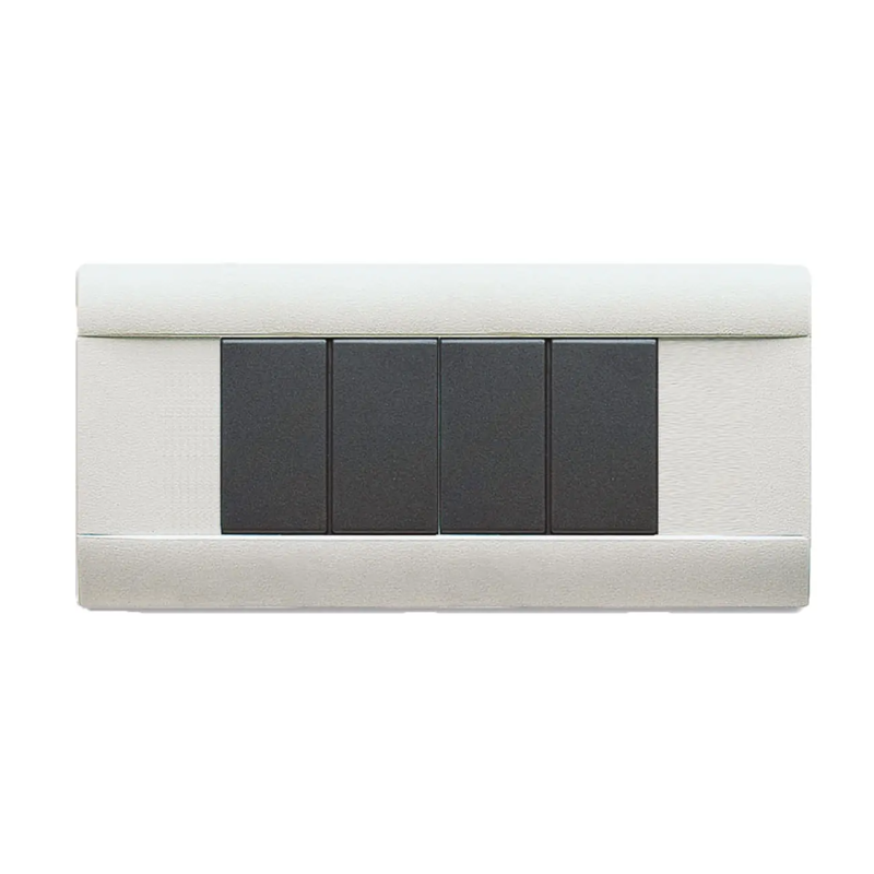 PLACCA RAL45 TECNOP.6MOD.GRIGIO RAL - AVE 45P06R