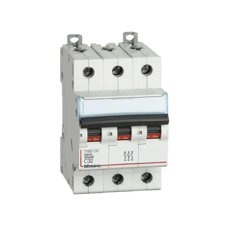 btdin60 - magnetot 3P curva B 40A 6kA - BTicino FN83B40