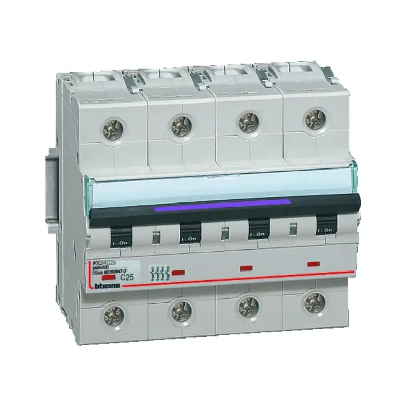btdin500 - magnetot 4P curva C 63A 50kA - BTicino FX84C63