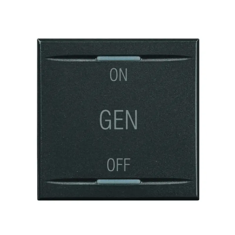 axolute - coprit ON OFF GEN 2 mod scuro - BTicino HS4911/2AF