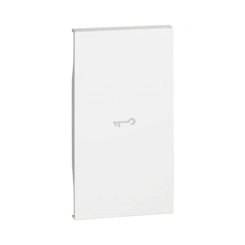 L.NOW - cover comando chiave 2 mod. bianco - BTicino KW01M2F