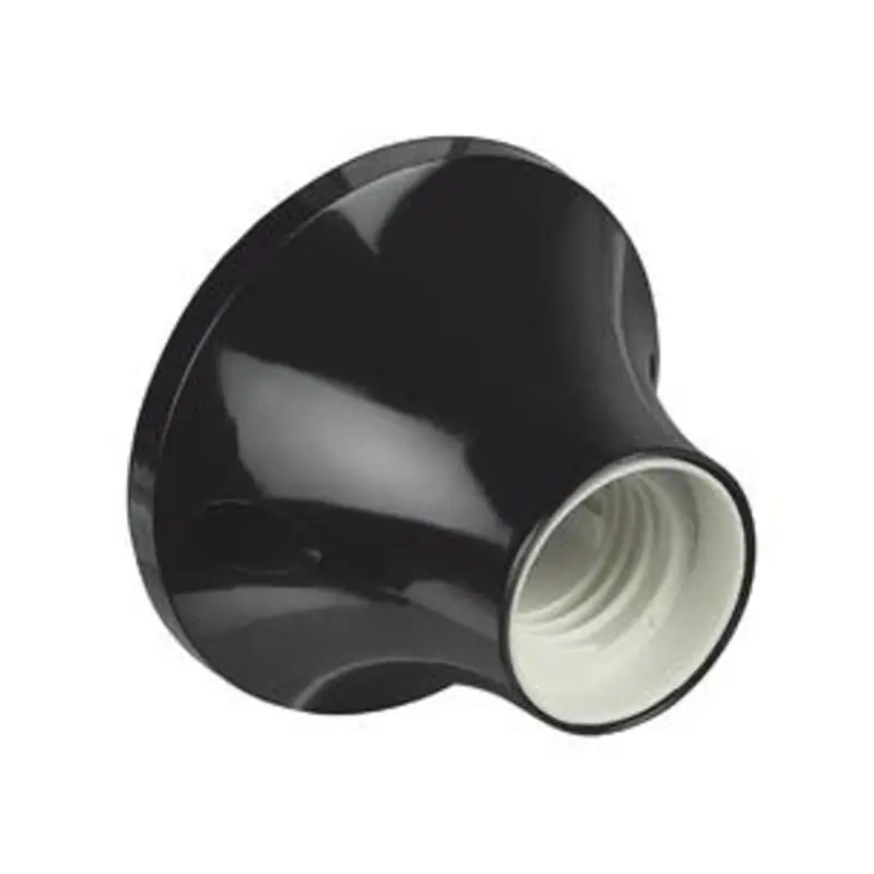 kit - portalampada E27 da soffitto nero - BTicino S784G